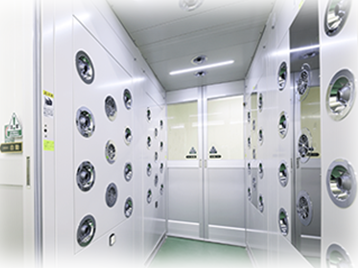 金属検出機による検査